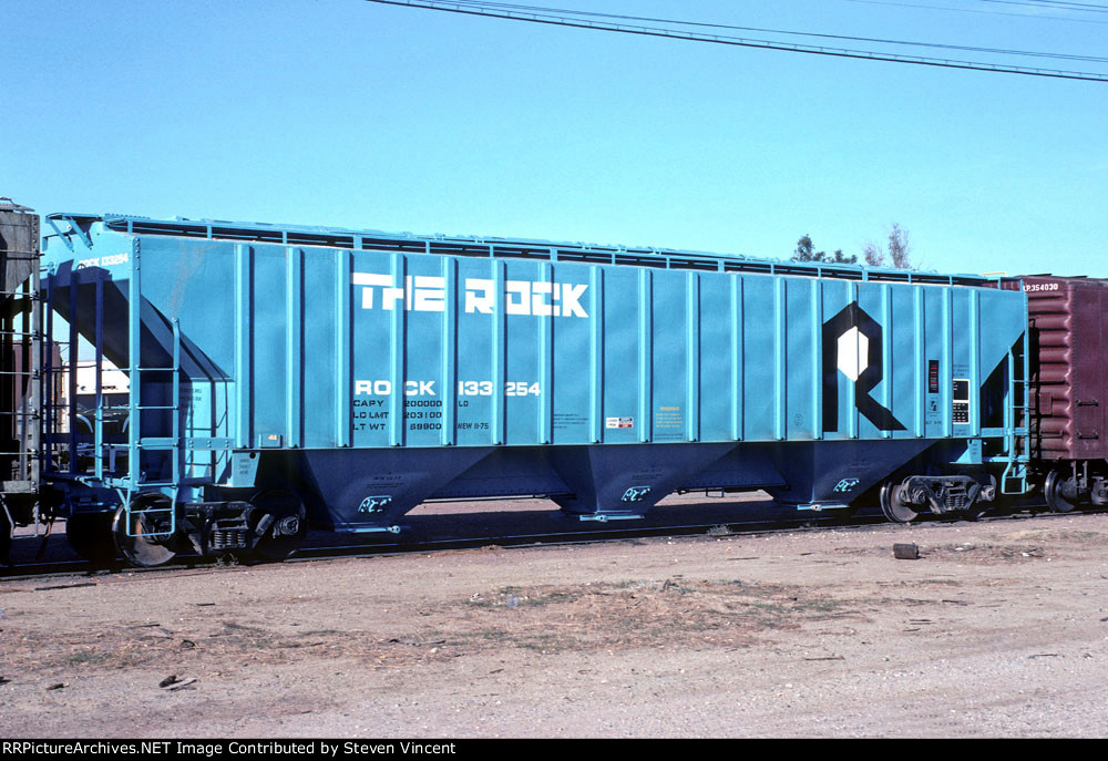 ROCK leased covered hopper #133254